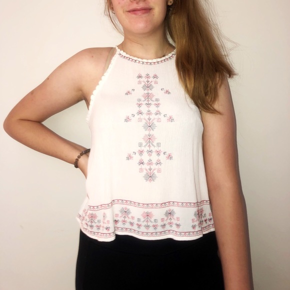 Embroidered Tank - Picture 1 of 5